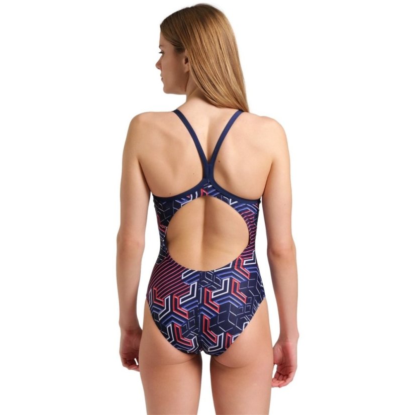 Arena Kiko Pro Swimsuit Womens Navy/Red