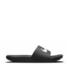Nike Kawa Little/Big Kids' Pool Sliders Black/White
