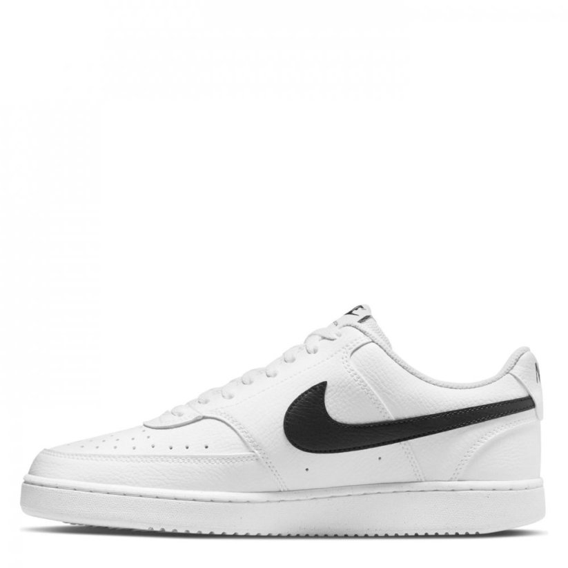 Nike Court Vision Low Trainers Mens White/Black