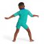 Speedo Corey Top and Shorts Set Infant Boys Mint/Blue