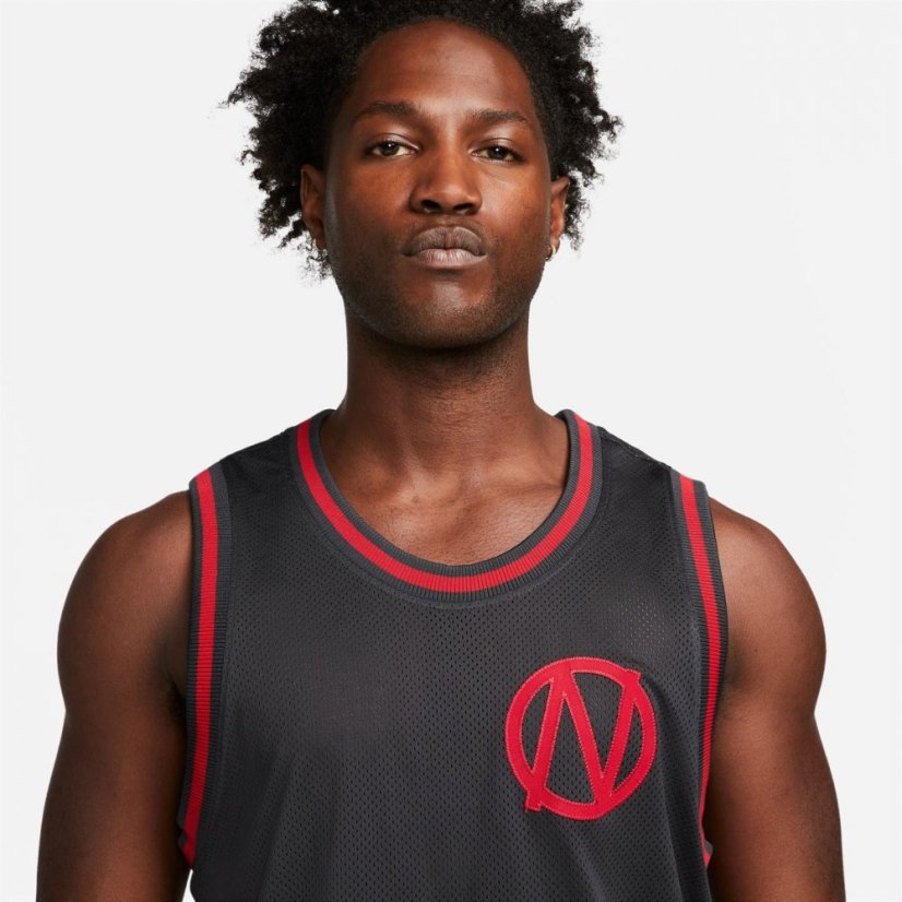 Nike Df Prm Jersey Sn99 Off Noir/GymRed