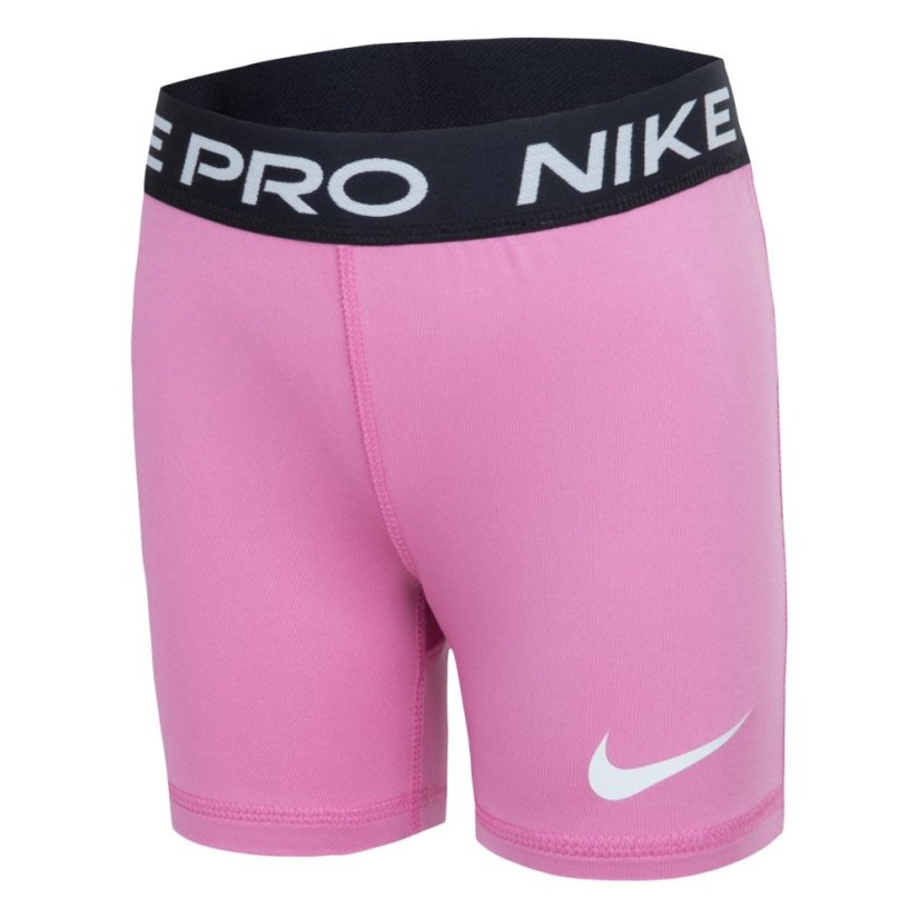 Nike Girls' Pro Performance Shorts Magic Flamingo