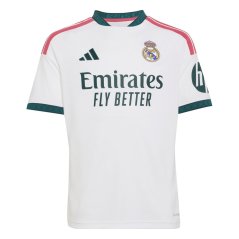 adidas Real Madrid Home Shirt 2026/27 Juniors White/Green