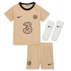 Nike Chelsea FC Third Mini- Kit 2022/2023 Babies Beige/Black