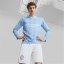Puma Manchester City Long Sleeve Home Shirt 2023 2024 Adults Blue/White