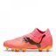 Puma Future 7 Firm Ground Junior Football Boots Orange/Black