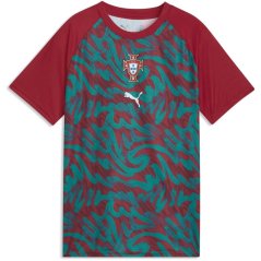 Puma Kids Portugal Warm-Up Shirt World Cup 2026 Red/Green