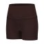 Slazenger Booty Shorts Womens Chocolate/Black