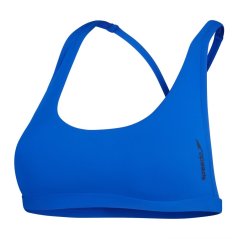 Speedo Women's Neck Bikini Top Blue