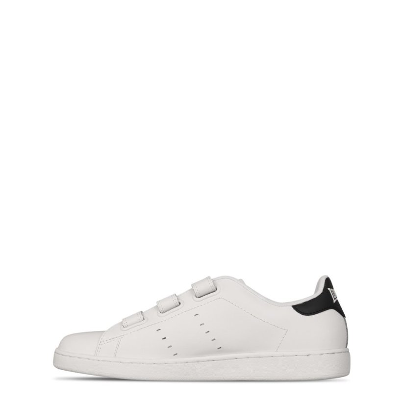 Lonsdale Leyton Trainers Mens White/Navy