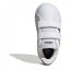 adidas Grand Court Infant Boys Trainers White/ Black