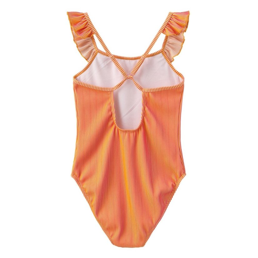 Star SwimSuit Junior Pink Stripe