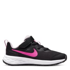 Nike Revolution 6 Little Kids' Shoes Black/Pink