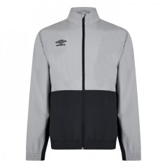 Umbro Woven Track Jacket Mens Hgh Rise/Carbon