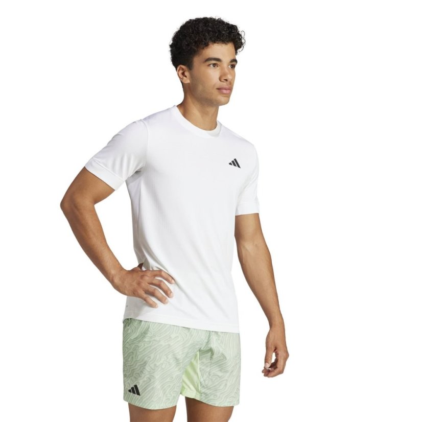 adidas Tennis FreeLift T-Shirt White