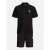 Jack and Jones Zip Polo and Short Set Black