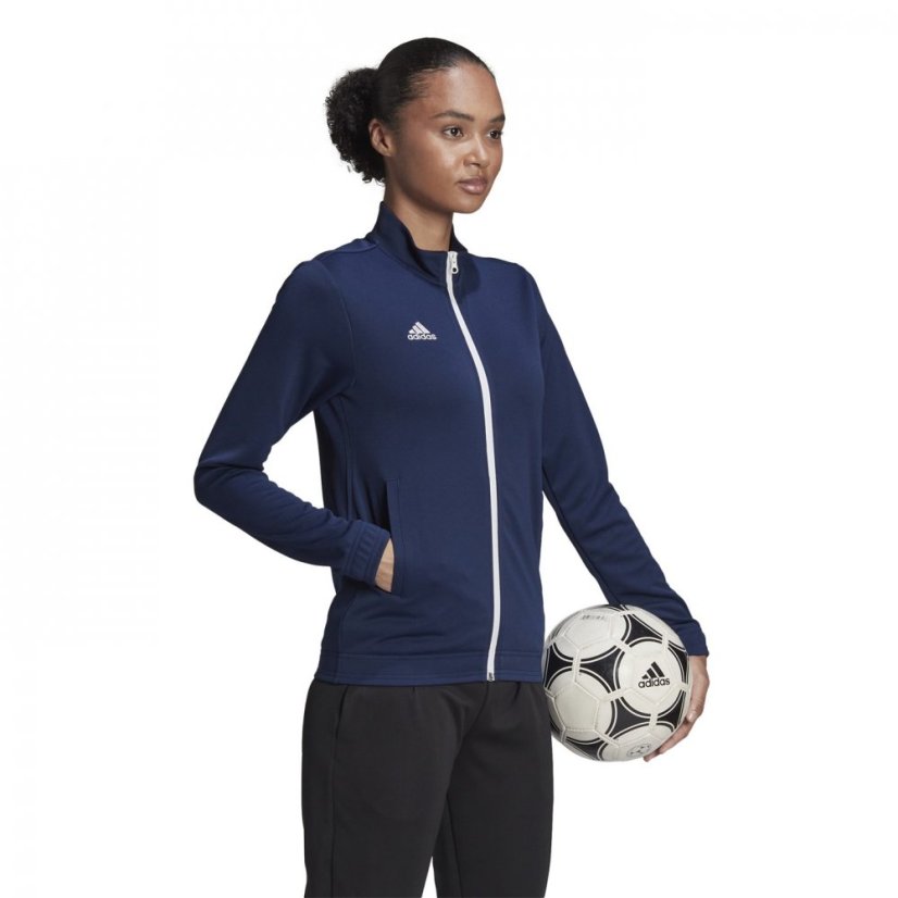 adidas ENT22 Track Jacket Womens Navy Blue