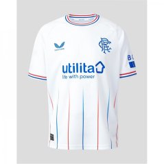 Castore Rangers Away Shirt 2023 2024 Juniors White