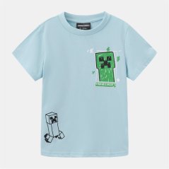 Character Short Sleeve T-Shirt Boys Minecraft