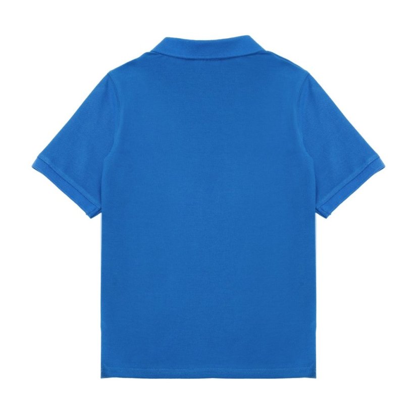Slazenger Plain Polo Shirt Junior Royal