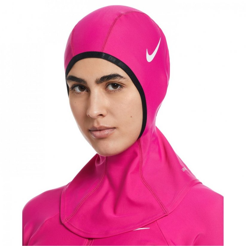 Nike Victory Essential Swim Hijab Fireberry