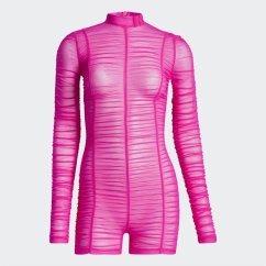 adidas x IVY PARK Mesh Romper Womens Pink