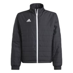 adidas Kids' Entrada 22 Light Long Sleeve Quilted Jacket Black