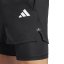 adidas Gym+ 2-in-1 pánske šortky Black/Black
