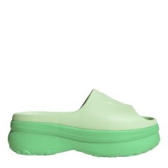 adidas Originals Women's Stan Slide Slippers Energy Green