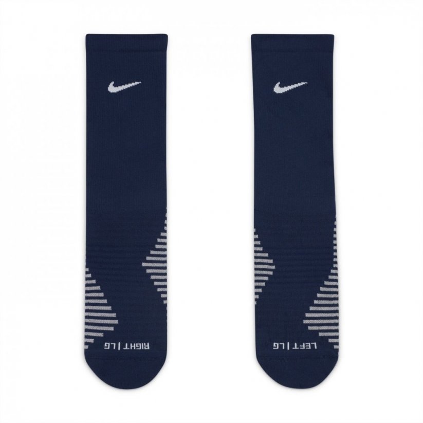 Nike Strike Soccer Crew Socks Adults Navy/White