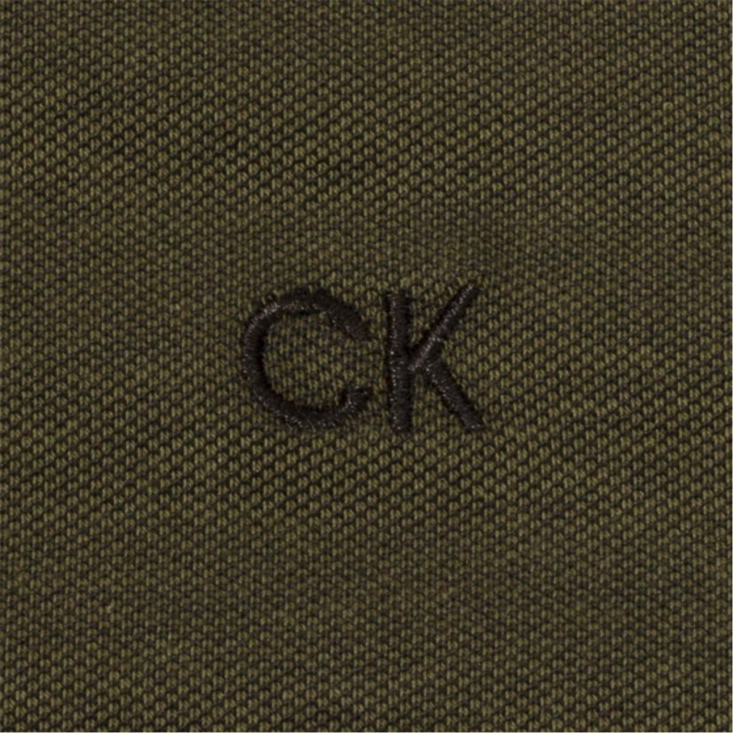 Calvin Klein Golf Men's Short-Sleeve Performance Polo Shirt Olive