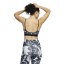 adidas Flower Print Low Impact Sports Bra Womens Grey
