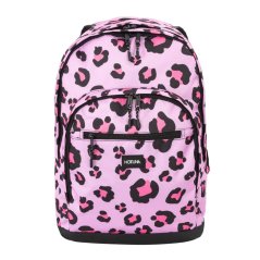 Hot Tuna Print Backpack Pink Cheetah