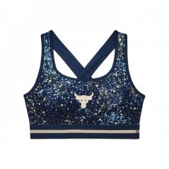 Under Armour Armour Project Rock Womens Sports Bra Academy