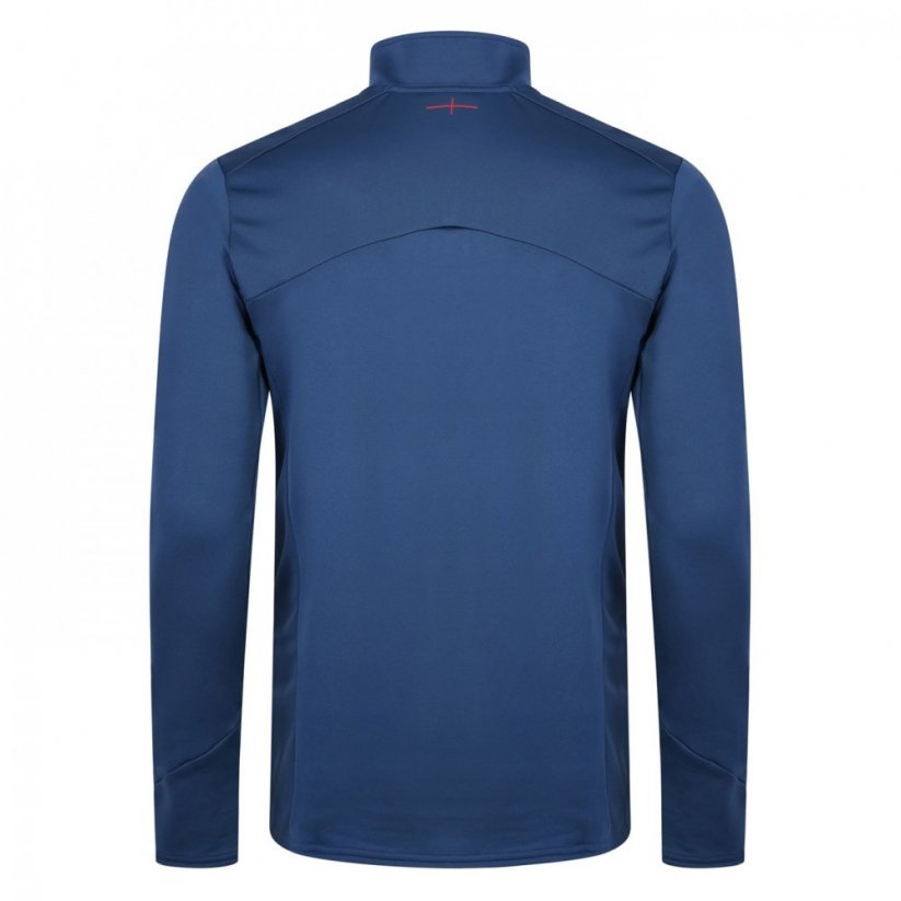 Umbro England Rugby Mid Layer Hoodie Adults Ensign Blue