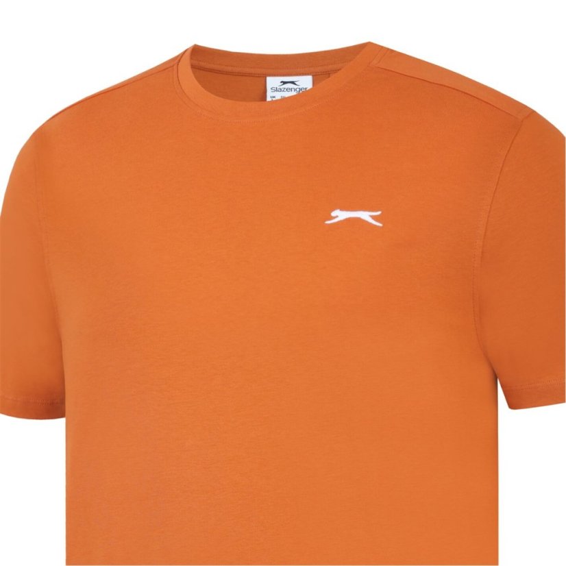 Slazenger Plain pánske tričko Rust