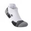 Karrimor 2 Pack Running Socks Mens White/Grey Marl