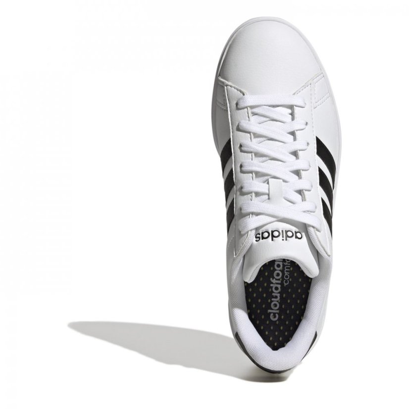 adidas Womens Grand Court Sneakers White/Black