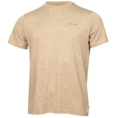 Calvin Klein Golf Men's Striped T-Shirt Khaki