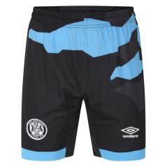 Umbro Forest Green Rovers Third Shorts 2023 2024 Juniors Black/Blue