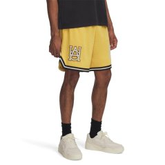 Under Armour Men's Hoops Basketball Shorts Yellow