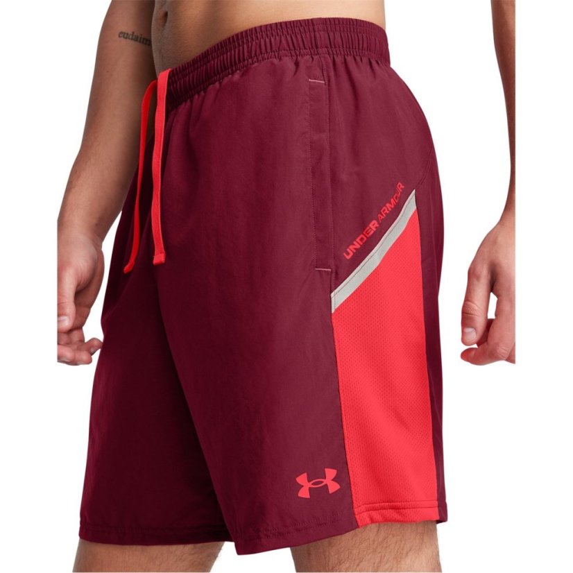 Under Armour Men's Utility Performance Gym Shorts Red
