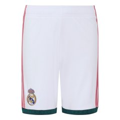 adidas Real Madrid Home Short 2026/27 Juniors White/Green