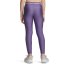 Under Armour Kids HeatGear® Performance Gym Leggings Purple/White