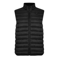 SoulCal Mens Soul Cal Micro Lightweight Gilet Black