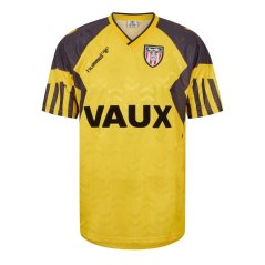 Team Mens Sunderland Licensed Retro Football Shirt 1992 1993 Yellow/Black