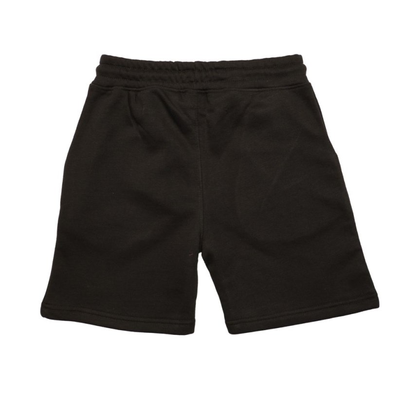 Hype Unisex Kids' Oversized Jersey Jogger Shorts Black