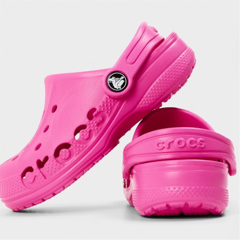 Crocs Baya Clogs Childrens Electric Pink