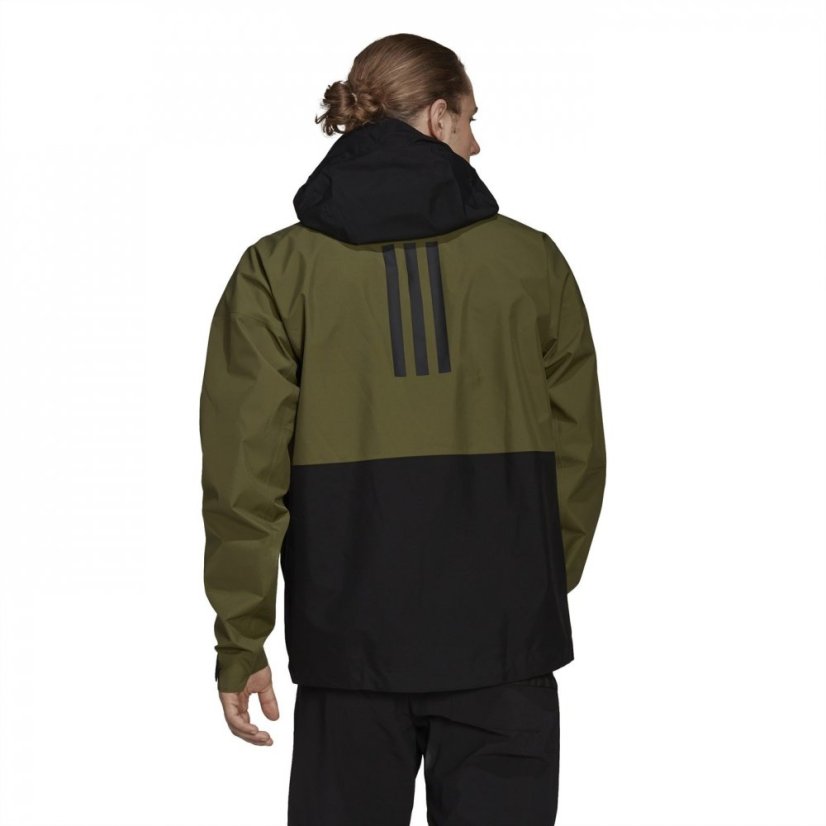 adidas Terrex GORE-TEX Paclite Rain Jacket Mens Focoli/Black