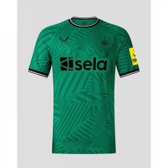 Castore Newcastle United Authentic Away Shirt 2023 2024 Mens Green